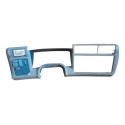 Moldura Do Painel Instrumentos Chevrolet S10 Blazer 1997 98 Cinza