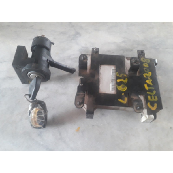 Conjunto Chave Ignição Com Code Celta 2008